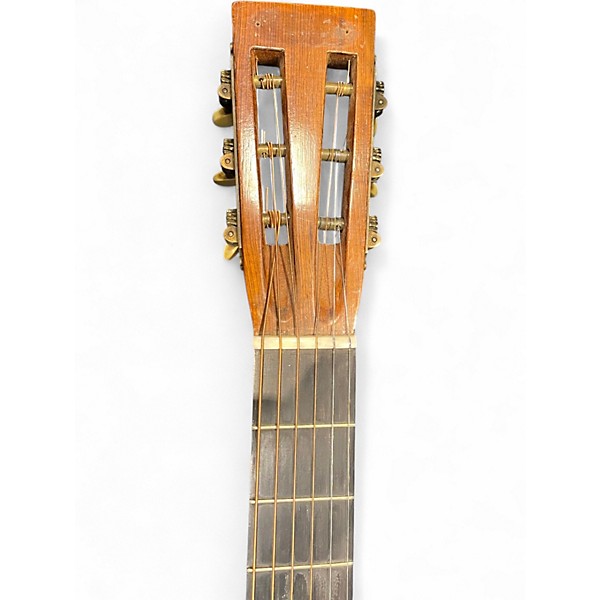 Vintage 1897 George Washburn parlor Antique Natural Acoustic Guitar