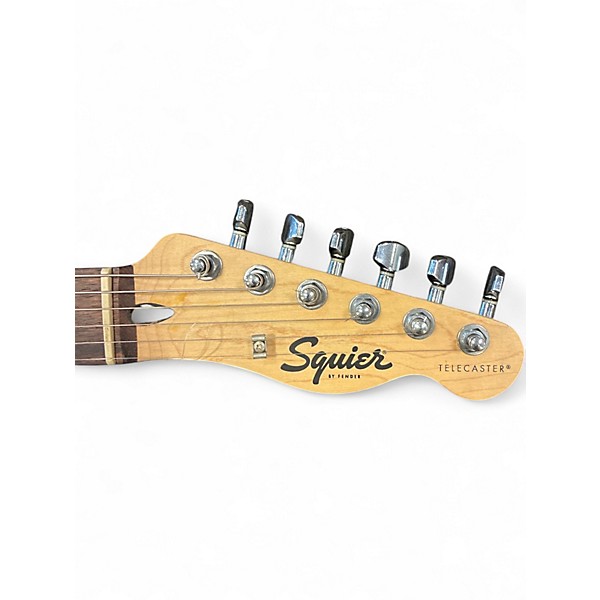 Used Squier Bullet Telecaster Surf Green Solid Body Electric Guitar