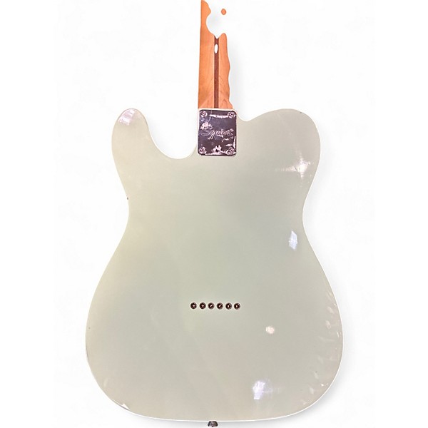 Used Squier Bullet Telecaster Surf Green Solid Body Electric Guitar