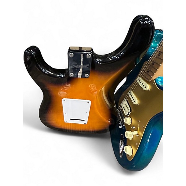 Used Squier Standard Stratocaster Tobacco Burst Solid Body Electric Guitar