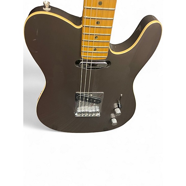 Used 2023 Fender AERODYNE TELECASTER DOLPHIN GRAY METALLIC Solid Body Electric Guitar
