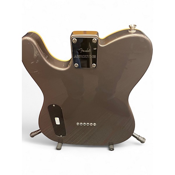 Used 2023 Fender AERODYNE TELECASTER DOLPHIN GRAY METALLIC Solid Body Electric Guitar