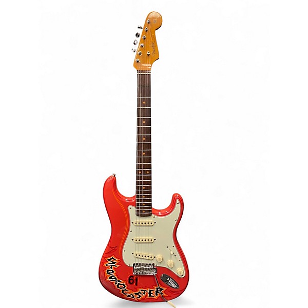 Used Fender American Vintage II 1961 Stratocaster RED Solid Body Electric Guitar