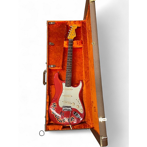 Used Fender American Vintage II 1961 Stratocaster RED Solid Body Electric Guitar