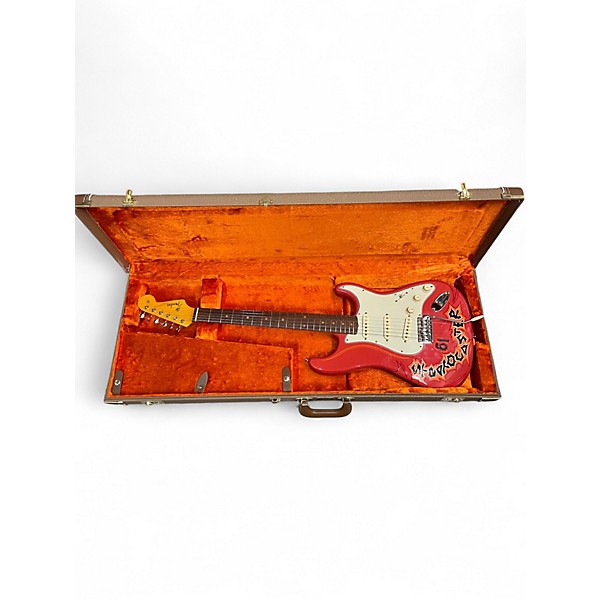 Used Fender American Vintage II 1961 Stratocaster RED Solid Body Electric Guitar