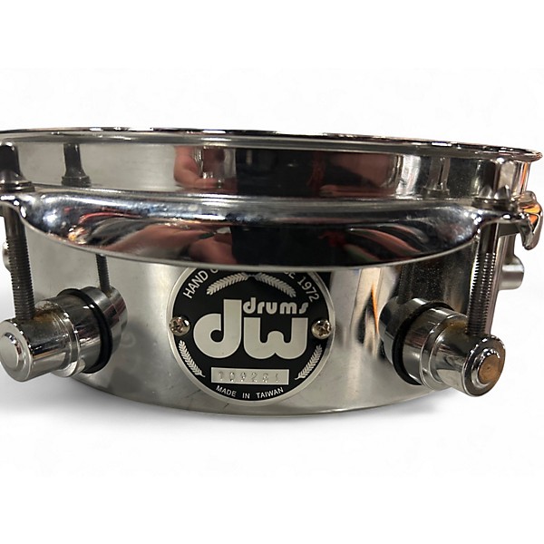 Used DW 10in Design Series Piccolo Tom Chrome Drum