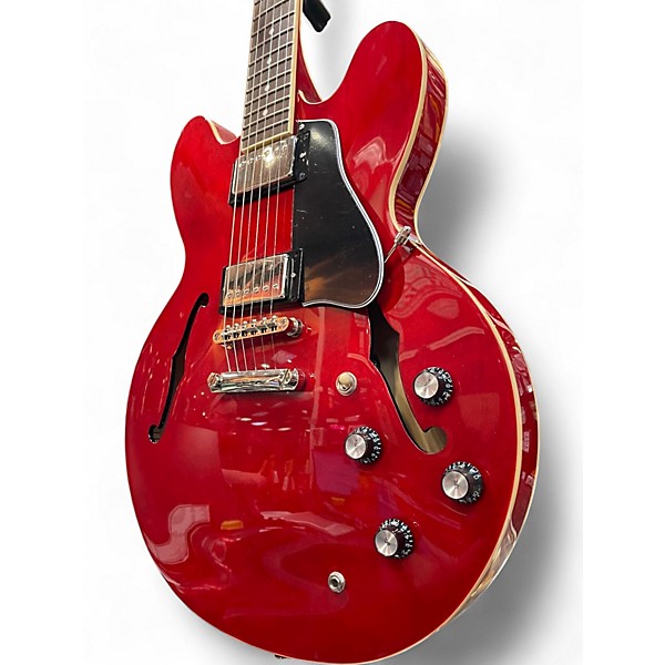 Used Epiphone Inspired by Gibson ES335 Cherry Solid Body Electric Guitar