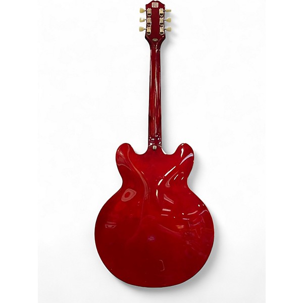 Used Epiphone Inspired by Gibson ES335 Cherry Solid Body Electric Guitar