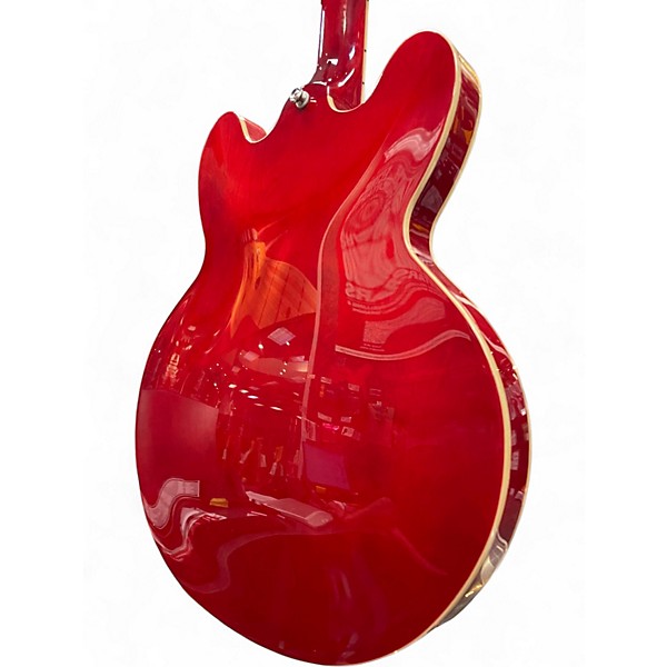 Used Epiphone Inspired by Gibson ES335 Cherry Solid Body Electric Guitar