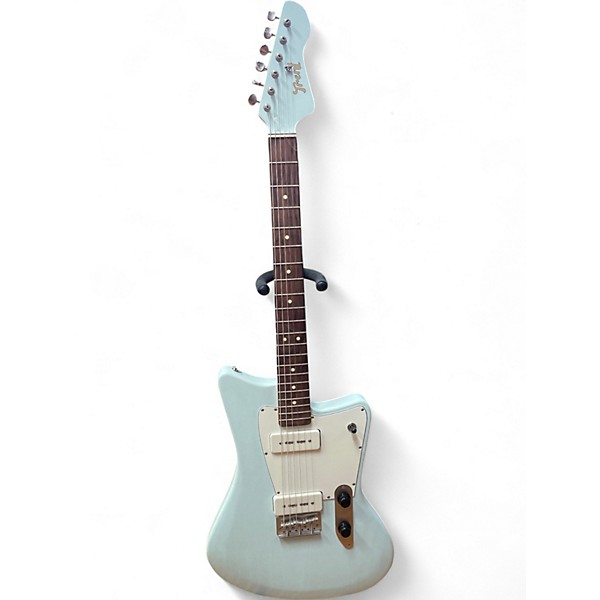 Used Trent M1 Blue Solid Body Electric Guitar