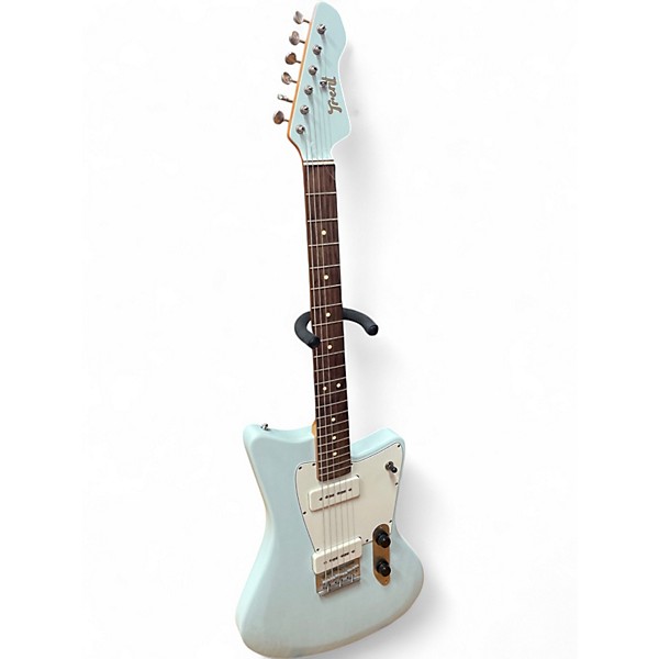Used Trent M1 Blue Solid Body Electric Guitar