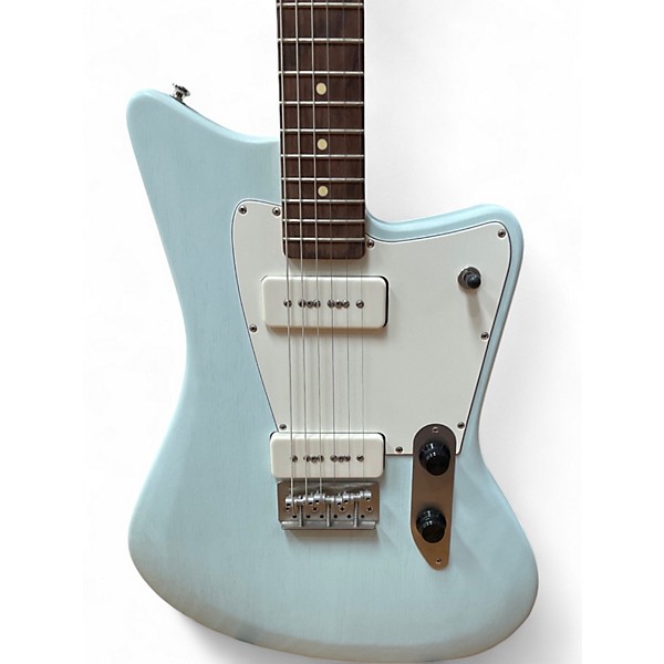 Used Trent M1 Blue Solid Body Electric Guitar