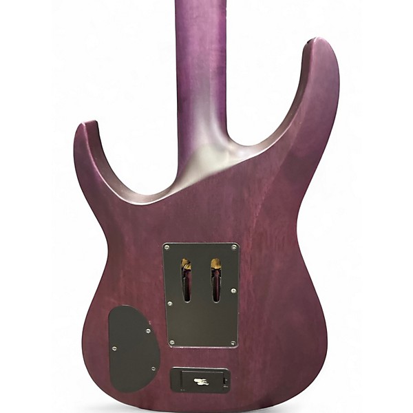 Used Schecter Guitar Research  BANSHEE GT FR-6 Trans Purple Solid Body Electric Guitar