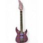 Used Schecter Guitar Research  BANSHEE GT FR-6 Trans Purple Solid Body Electric Guitar