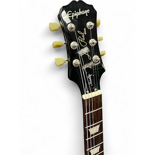 Used Epiphone Les Paul Studio Black Solid Body Electric Guitar