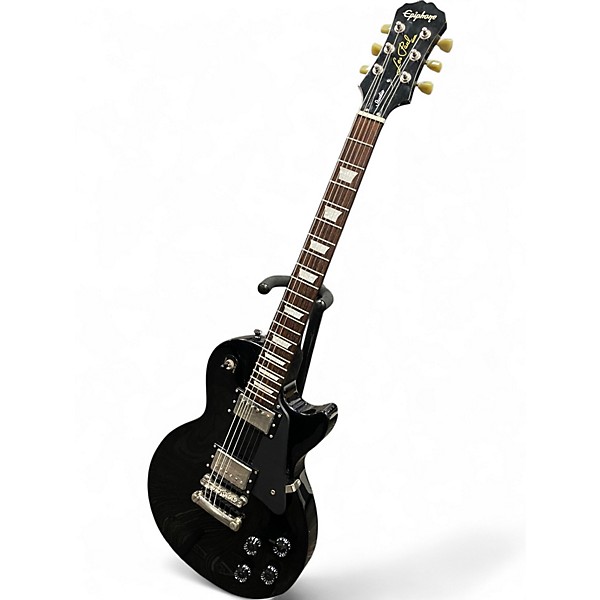 Used Epiphone Les Paul Studio Black Solid Body Electric Guitar
