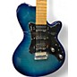 Used Godin sdxt blue leaf Solid Body Electric Guitar thumbnail