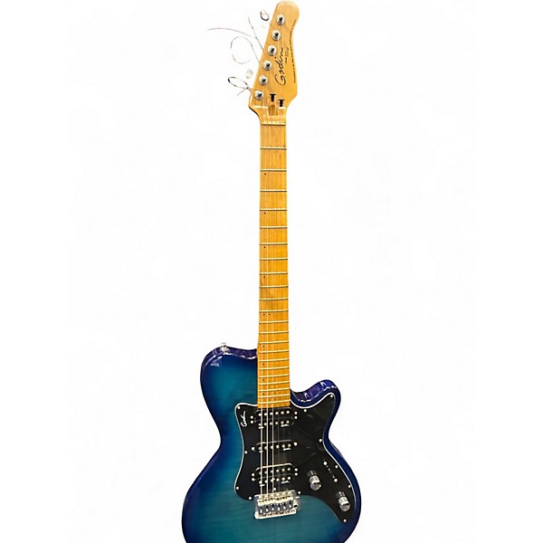 Used Godin sdxt blue leaf Solid Body Electric Guitar