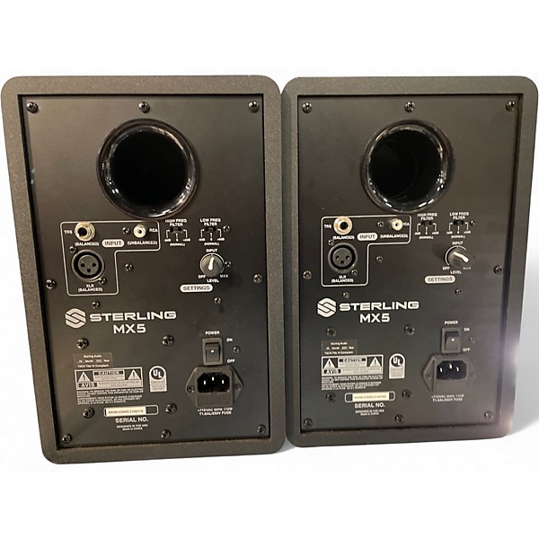 Used Sterling Audio MX5 Pair Powered Monitor
