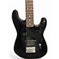 Used Starcaster by Fender Stratocaster Black Solid Body Electric Guitar