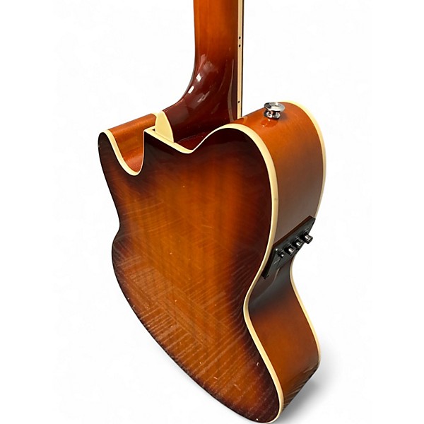 Used Ibanez TCY10E Talman 2 Tone Sunburst Acoustic Electric Guitar