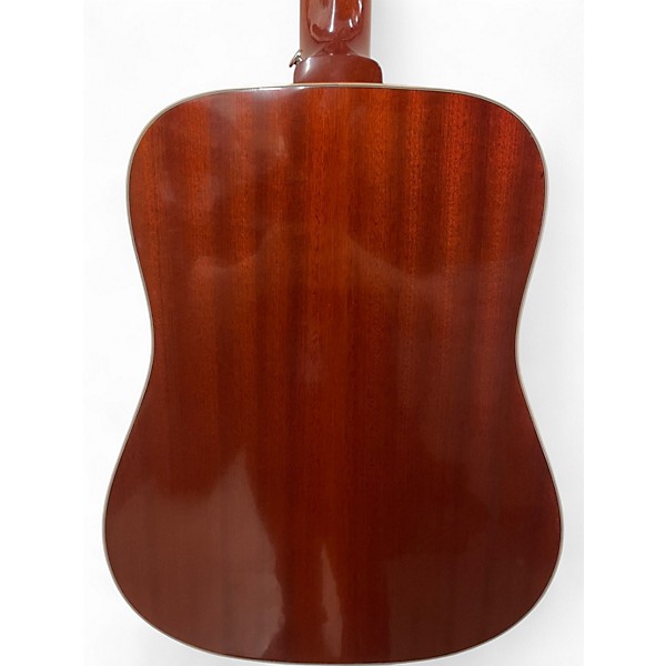 Used Epiphone Inspired by Gibson Hummingbird 12 Aged Cherry Sunburst 12 String Acoustic Electric Guitar