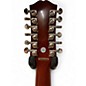 Used Epiphone Inspired by Gibson Hummingbird 12 Aged Cherry Sunburst 12 String Acoustic Electric Guitar