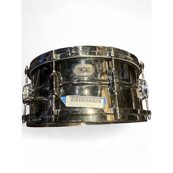 Used TAMA 14X6.5 Metalworks Snare Black Chrome Drum