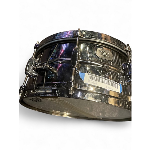 Used TAMA 14X6.5 Metalworks Snare Black Chrome Drum