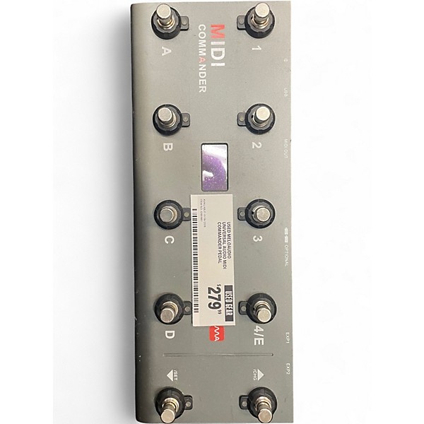 Used Meloaudio universal audio midi commander Pedal
