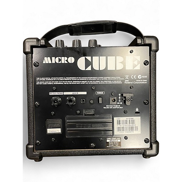 Used Roland Micro Cube Guitar Combo Amp