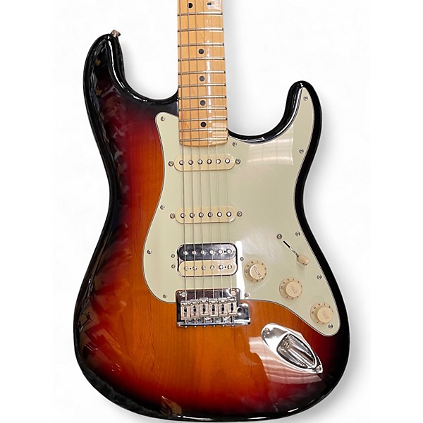 Used 2017 Fender American Professional Stratocaster SSS 3 Color Sunburst Solid Body Electric Guitar