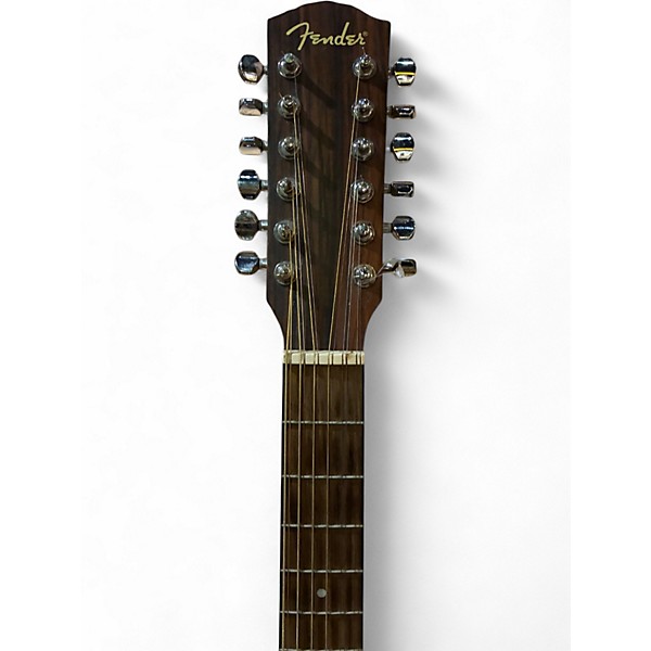 Used Fender CD100-12 Natural 12 String Acoustic Guitar