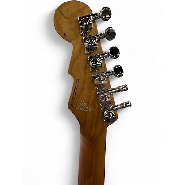 Used Revrend Reverend Descent Baritone Periwinkle GREY Solid Body Electric Guitar