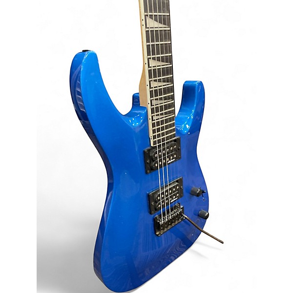 Used Jackson JS22 Dinky Blue Solid Body Electric Guitar