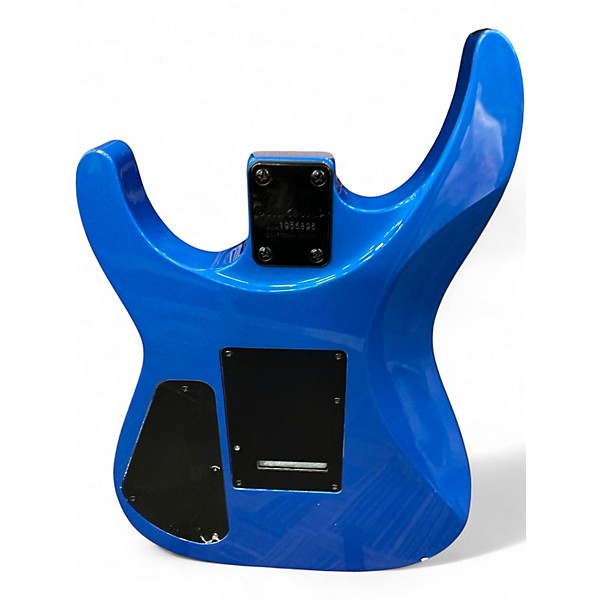 Used Jackson JS22 Dinky Blue Solid Body Electric Guitar