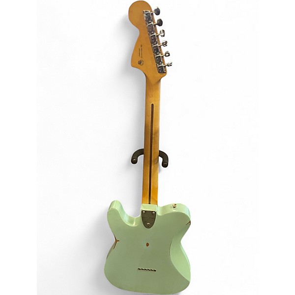 Used Fender Vintera Road Worn 70s Telecaster Deluxe Dapnne Blue Solid Body Electric Guitar