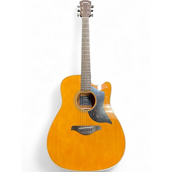 Used Yamaha A1M Natural Acoustic Electric Guitar