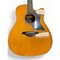 Used Yamaha A1M Natural Acoustic Electric Guitar