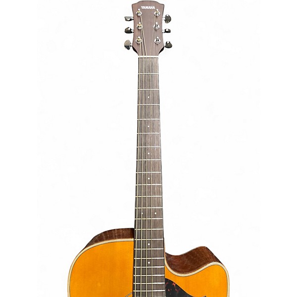Used Yamaha A1M Natural Acoustic Electric Guitar
