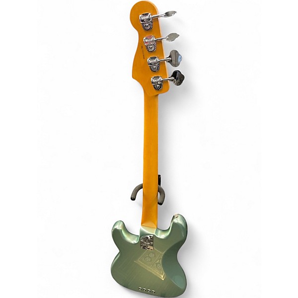 Used Fender American Professional II Precision Bass mystic surf green Electric Bass Guitar