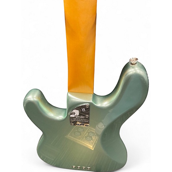Used Fender American Professional II Precision Bass mystic surf green Electric Bass Guitar
