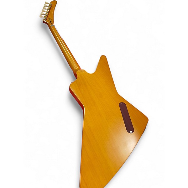 Used Epiphone Korina 1958 Explorer LEFT HANDED NATURAL Solid Body Electric Guitar