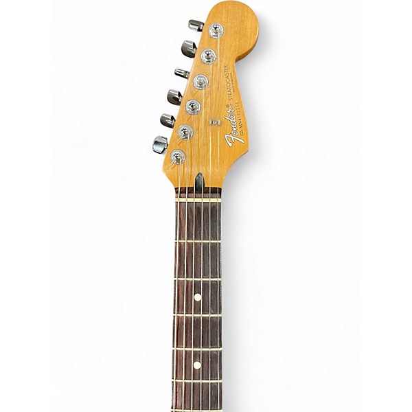 Used Fender Standard Stratocaster Black Solid Body Electric Guitar