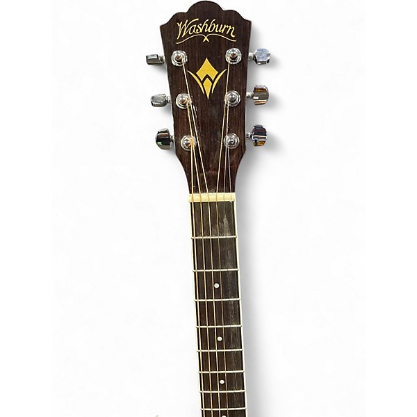 Used Washburn HD10SCE Tobacco Burst Acoustic Electric Guitar