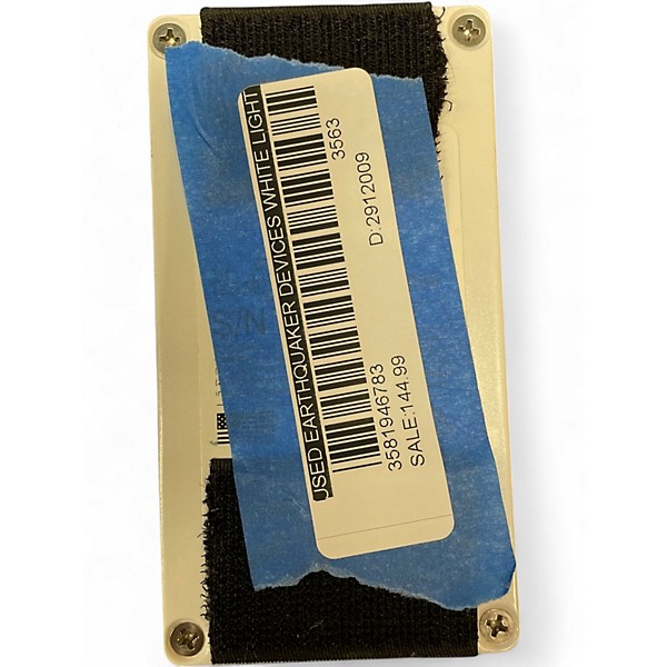 Used EarthQuaker Devices White Light Overdrive Effect Pedal