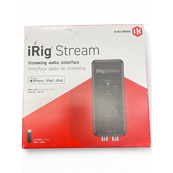 Used IK Multimedia iRig Stream iOS Audio Interface