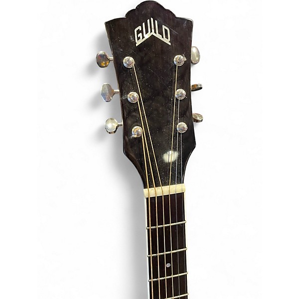 Used Guild F-250E Tobacco Sunburst Acoustic Electric Guitar