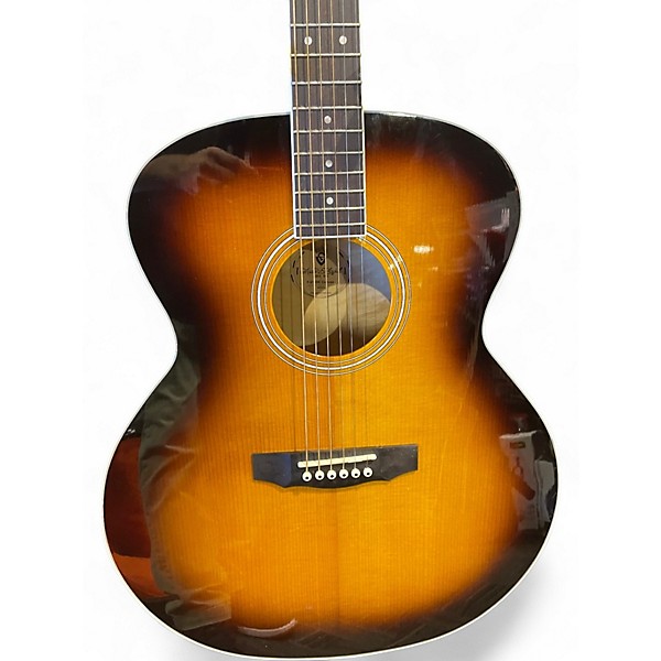 Used Guild F-250E Tobacco Sunburst Acoustic Electric Guitar