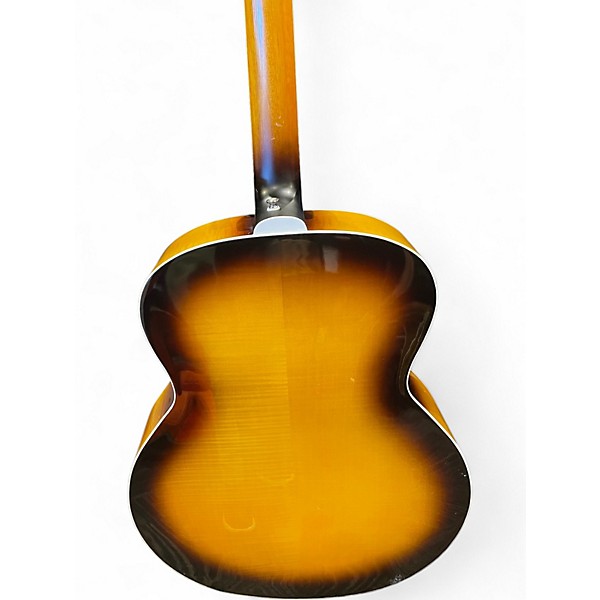 Used Guild F-250E Tobacco Sunburst Acoustic Electric Guitar